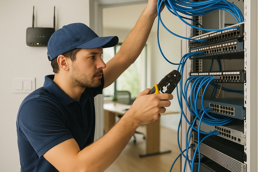 Thi Công – Lắp Đặt Internet